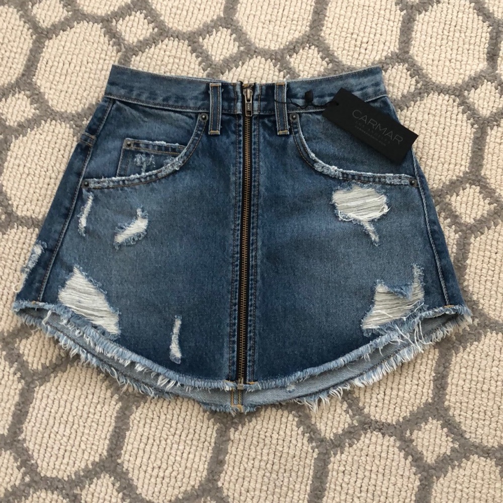 Carmar Jean Skirt